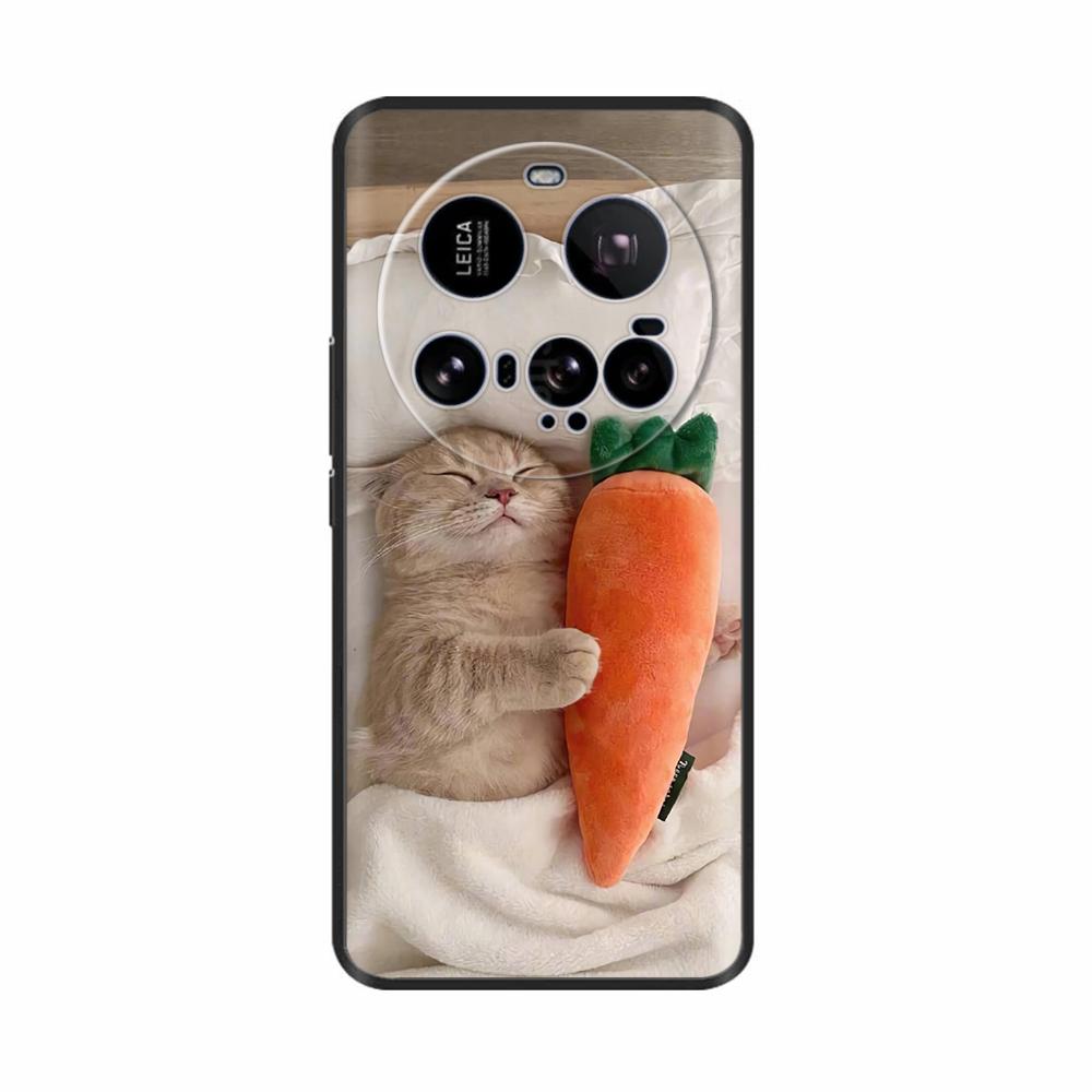 Для Xiaomi 15 Ultra Чехол Мягкий ТПУ Силиконовый Противоударный Мультяшный Кот Лев Чехол для Телефона Для Xiaomi 15Ultra Чехлы для Телефона Xiaomi15 Ultra