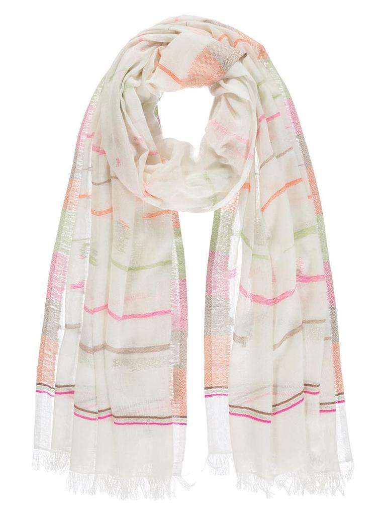 Women' white Passigatti scarf