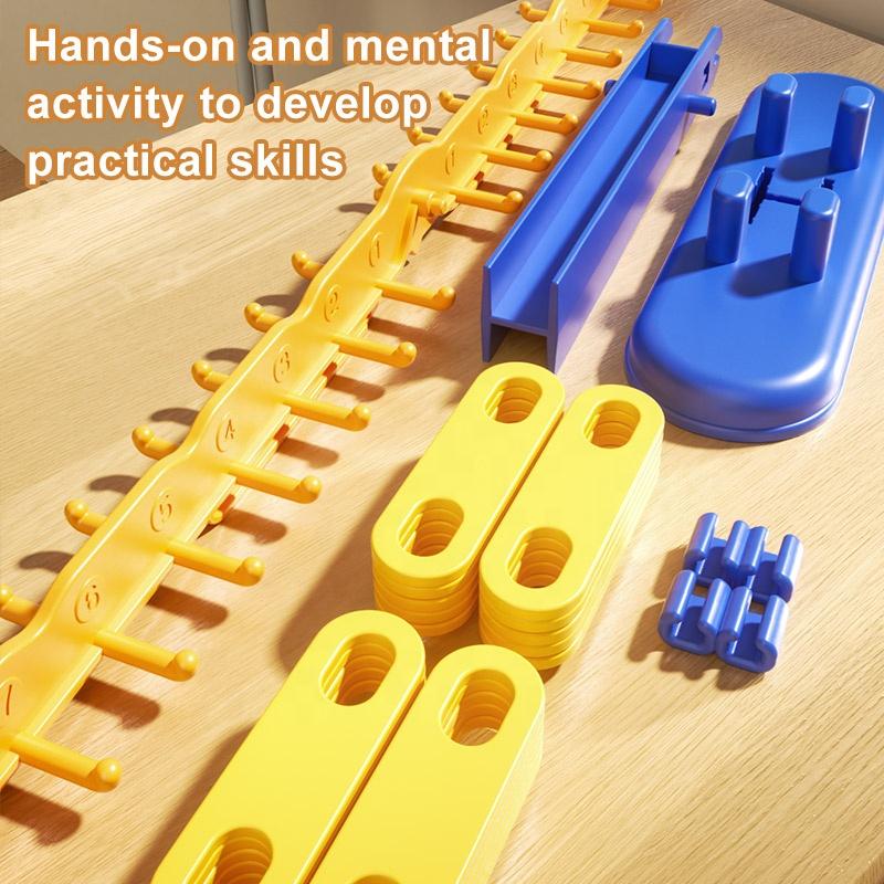 Customized Mathematics Teaching Material Plastic Balance Pan Balance for Kids Education Toys Mathematical Balance Toy