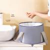 Portable Three-Dimensional Folding Foot Bath: Heat-Preserving, Tip-Resistant, Multifunctional Foot Soak Bucket for Travel and Home Use.