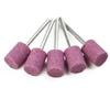 Chrome Corundum Abrasive Mounted Stones Wood Metal 10pcs 12mm Cylinder