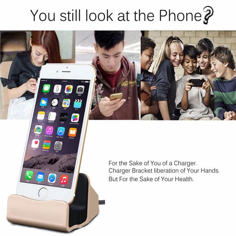 Держатель для телефона Зарядное устройство для микротелефона 2 в 1 Держатель для зарядки телефона Xiaomi