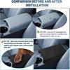 Ruiya Polestar 2 Armrest Cover 2021-2025 Polestar 2 Accessories Center Console Cover Auto Armrest Cover Protector Compatible with 2021 2022 2023 2024