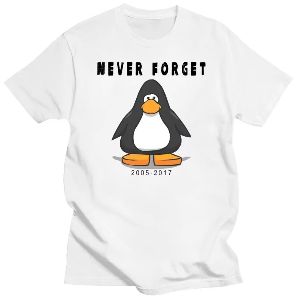 Club Penguin Никогда не забудь футболку club penguin club penguin никогда не забудь закрытие мем clubpenguin онлайн интернет игра