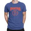 Pantera Новейшие мужские футболки Любимые группы Техаса Хлопковые футболки с круглым вырезом Модная одежда Уличная одежда мужская одежда