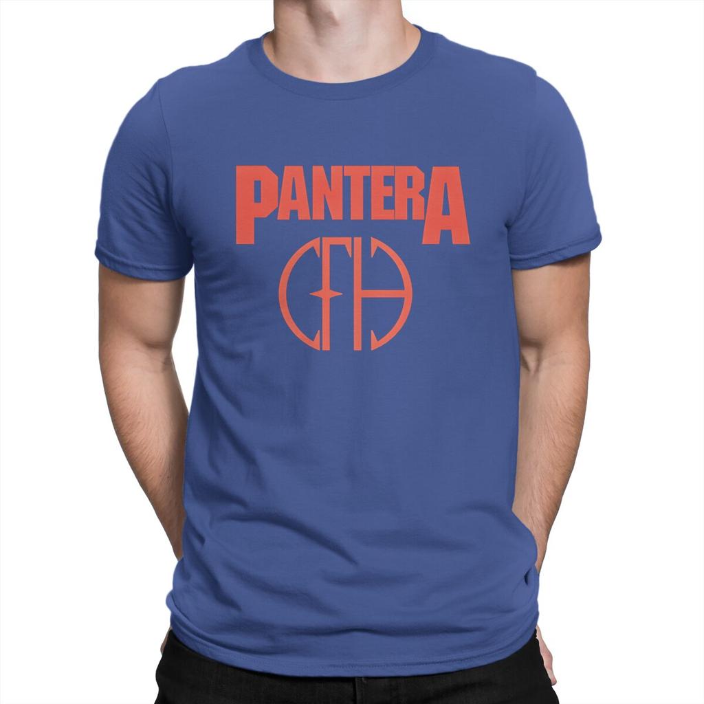 Pantera Новейшие мужские футболки Любимые группы Техаса Хлопковые футболки с круглым вырезом Модная одежда Уличная одежда мужская одежда