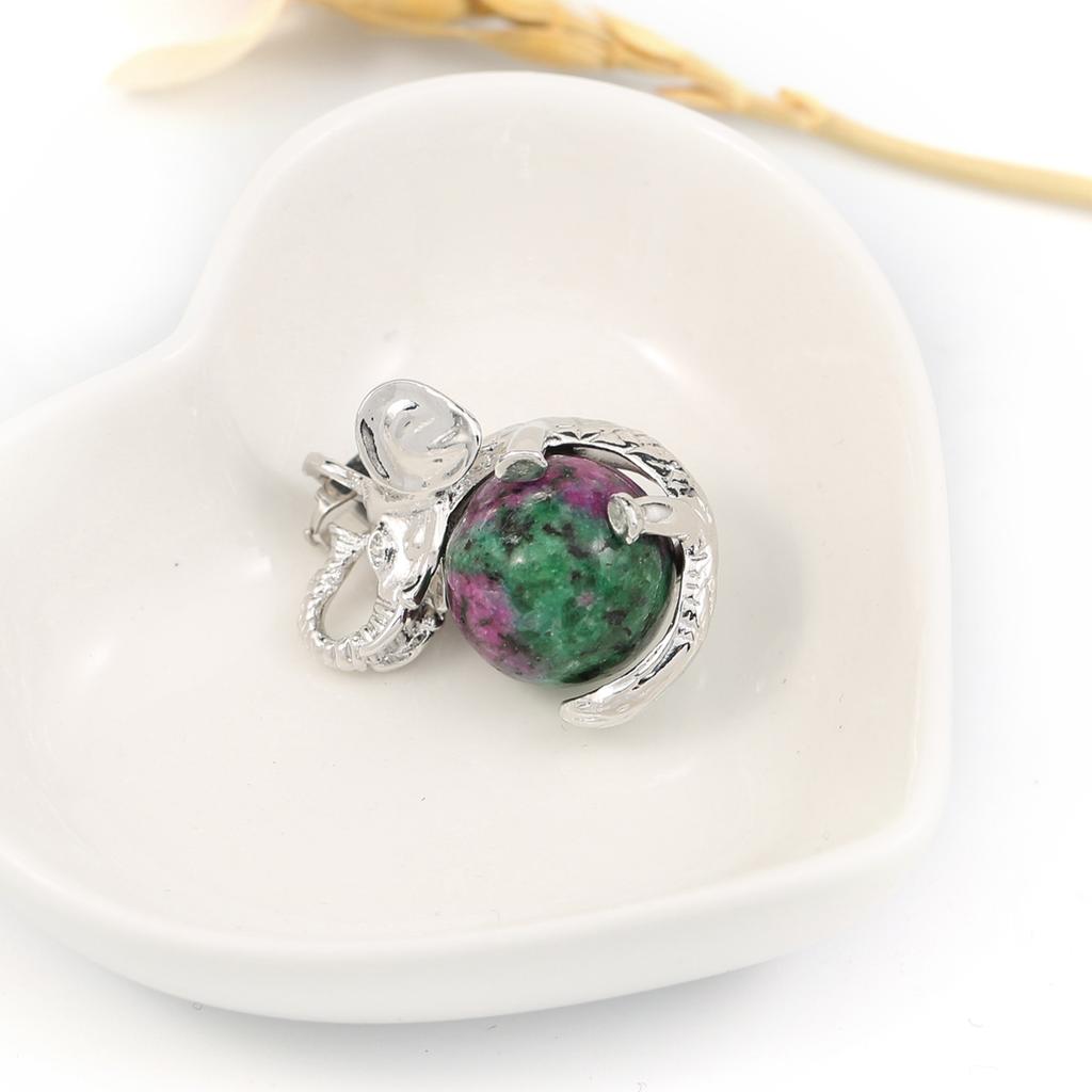 Ожерелье, кулон из натурального камня, агаты/розовый кварц, кулон в форме слона, подвески, изготовление ювелирных изделий, ожерелье, браслет, аксессуары