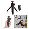360 Degree Adjustable Tripod Tabletop Tripod for Photography Video Recording Handheld Tripod with Phone Clip