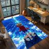 Luffy Carpet Stylish Home Decor, Non Slip Washable Large Area Floor Mat Rug Gamer Bedroom.-TING