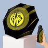 Villarreal FC Mini 5 Fold Pocket Umbrella Compact Lightweight Anti UV Rain Sun Protection Umbrella Portable Travel Umbrella