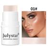 Julystar Highlighting Repair Sun Red Rouge Pearl Blush Cream Blush Stick Matte Blush