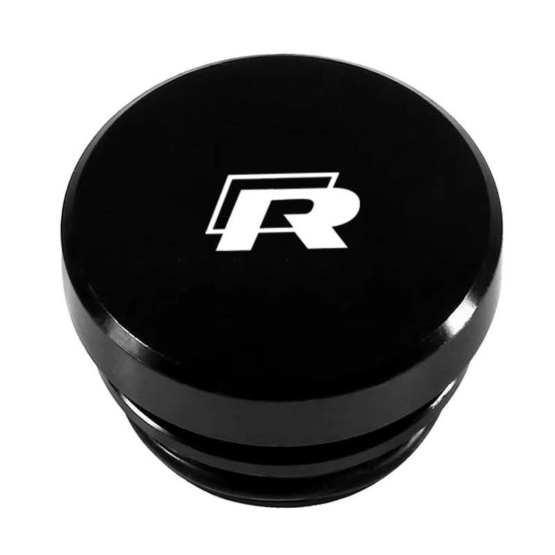 1PC Aluminum Dustproof Plugs Car Cigarette Lighter Plug For Volkswagen VW Rline R Line Touareg Badge POLO Jetta Golf GTI Passat zr8