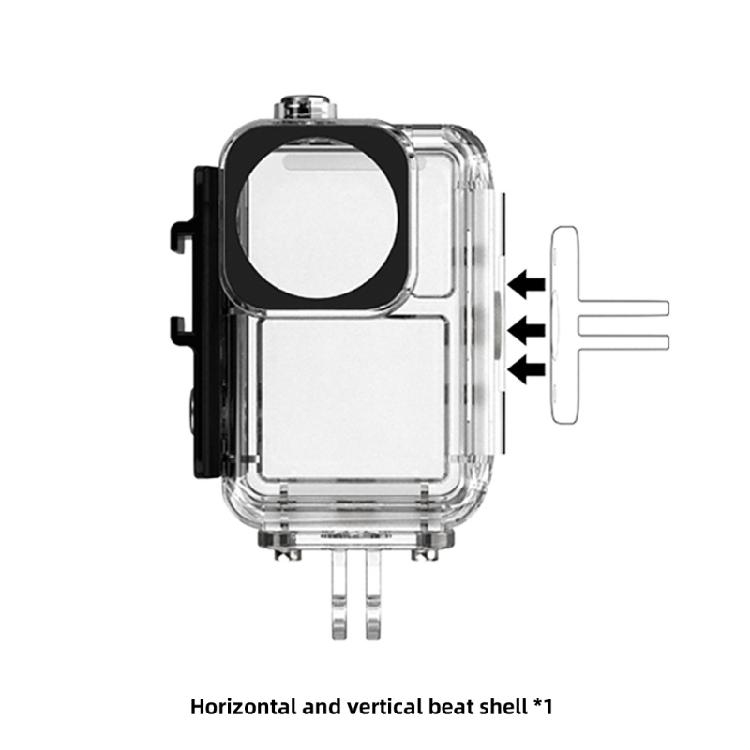 Protective Case Waterproof Housing Horizontal Vertical Mount Case Ensures Safety During Underwater Activity for action5