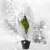 Plant Cold Proof Cover Winter Protection Frost Blanket with Adjustable Drawstring Zipper Freeze Protection Bag for Garden Shrubs Trees