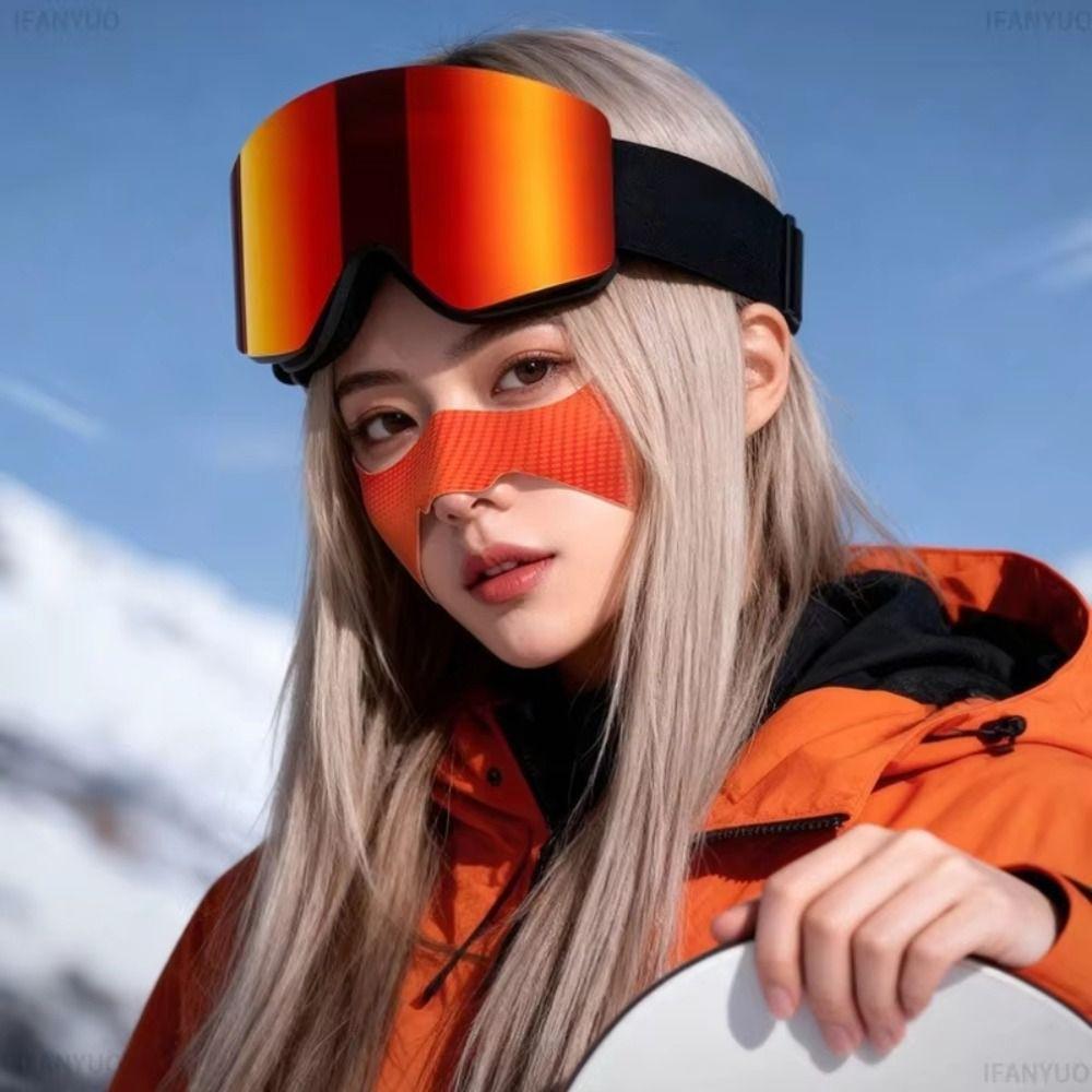 Cold Protection Winter Face Cover Anti Frost Warm Face Mask Unisex Ski Nose Patch Picnic Hiking