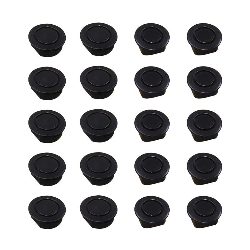 Universal Car Bumper Lens Hole Covers Rubber Protectors For Sensor Areas Easy Apply Large Small Options