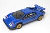 Bunka Original Scale Miniature Car Series Lamborghini Countach LP500S Blue 1/64 (Finished Product)
