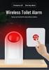 Wireless Barrier-Free Bathroom Emergency Sound & Light Alarm for Disabled