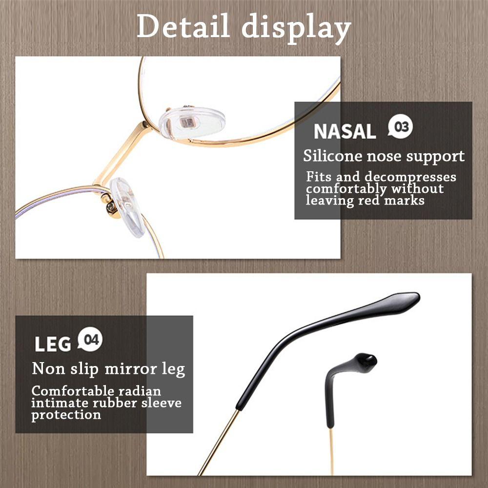 Защитные прочные компьютерные очки, сверхлегкая оправа, очки с защитой от синего света, большие очки