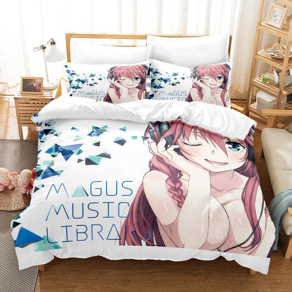 Trinity Seven Bedding Collection Single Twin Full Queen King Size Bed Collection Adult Kid Bedroom Duvet Cover Collections Print Anime With Bed Lin