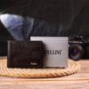 Небольшой мужской кошелек из натуральной фактурной кожи CANPELLINI Purse 21507 Коричневый
