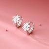 Xiaomi 925 Sterling Silver Vintage Earrings For Women Trendy Simple Flower CZ Earring Jewelry Prevent Allergy Party Accessories Gift
