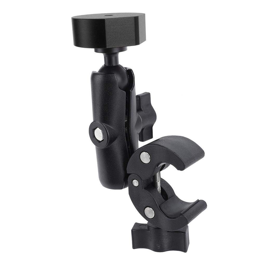 Крепление лестницы для автодома Мини АБС Алюминиевый сплав Многофункциональное регулируемое крепление-зажим для столба Автодом Прицеп Яхта Черный