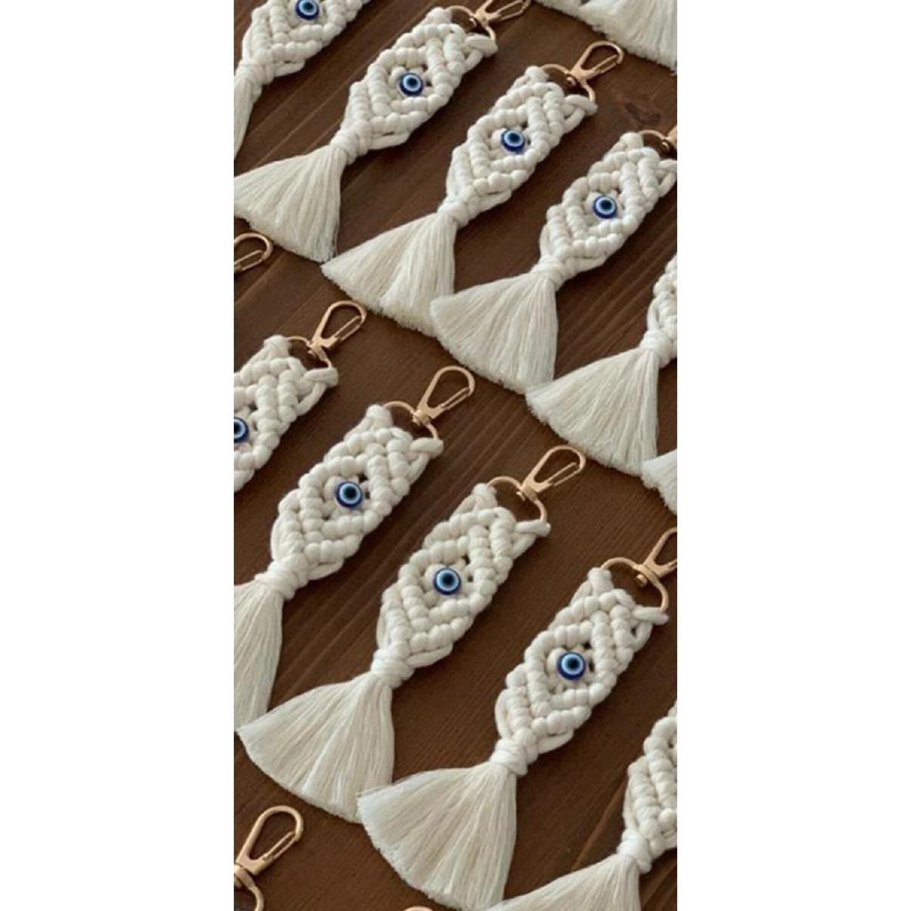 Брелок для ключей макраме 50 шт.