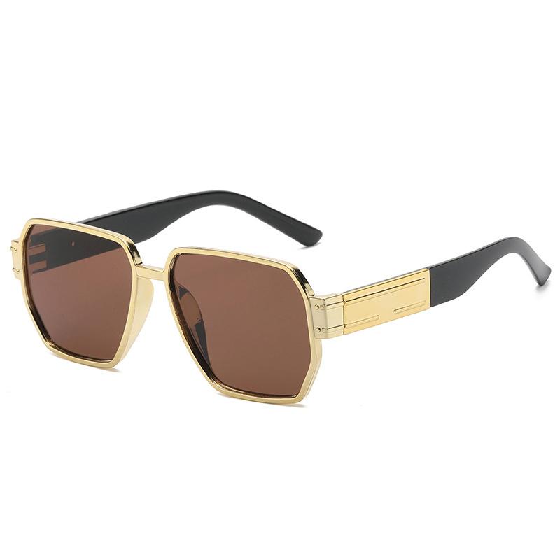 New Fashion Square Oversized Sunglasses Women Big Frame Colorful Sun Glasses Female Unisex Black Shades