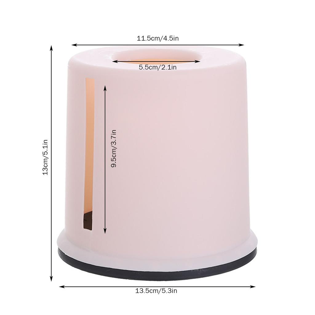 Круглая бытовая бумажная коробка Пластиковая коробка для салфеток Подходит для кухни Ресторана Коробки для салфеток в ванной Домашняя одежда и мебель