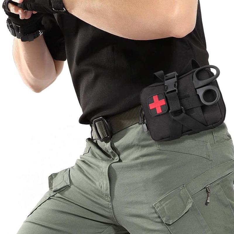 Апгрейд Тактический Подсумок EMT Rip Away Molle Медицинский комплект IFAK Tear-Away Аптечка первой помощи Путешествия На Открытом Воздухе Походы Чрезвычайная Сумка для выживания