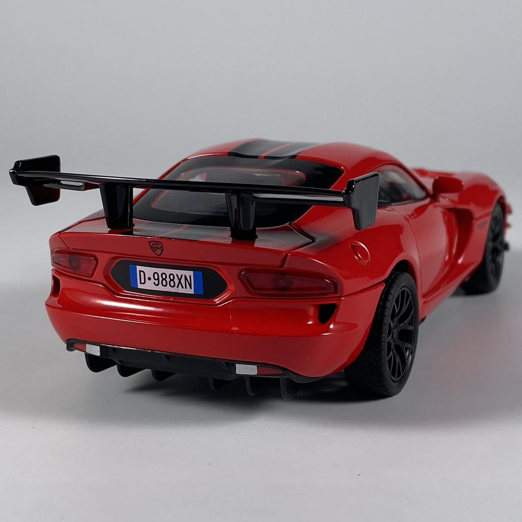 1:32 Dodge Viper ACR Огромный Спортивный Автомобиль Металлический Литой Модель Автомобиля Высокая Симуляция Домашние Модные Игрушки Украшения Праздничный Подарок