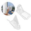 Anti-pinch Sliding Door Lock Self-adhesive Sliding Sash Stopper for Child Security Protection