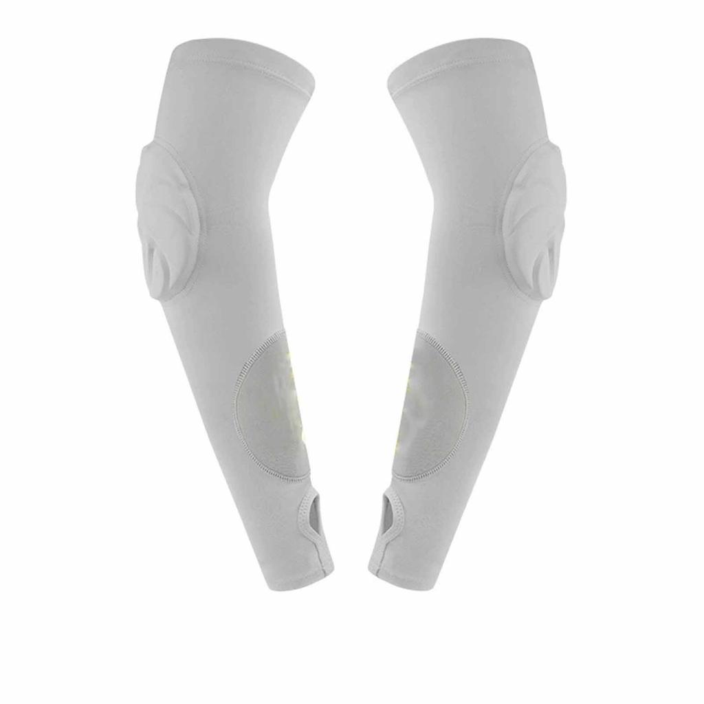 Толстый налокотник для волейбола - Защитный рукав от столкновений, Эластичный спортивный налокотник, Защита пальцев, локтей, запястий для тренировок и соревнований