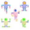 Astronaut Chain Gyroscope, Mechanical Deformation Gyroscope Decompression Versatile Astronaut Fingertip Gyroscope Toy