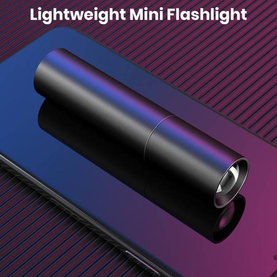 Rechargeable Flashlight Super Bright High Lumens Adjustable Brightness Zoomable Waterproof Tactical Flashlight LED Torch