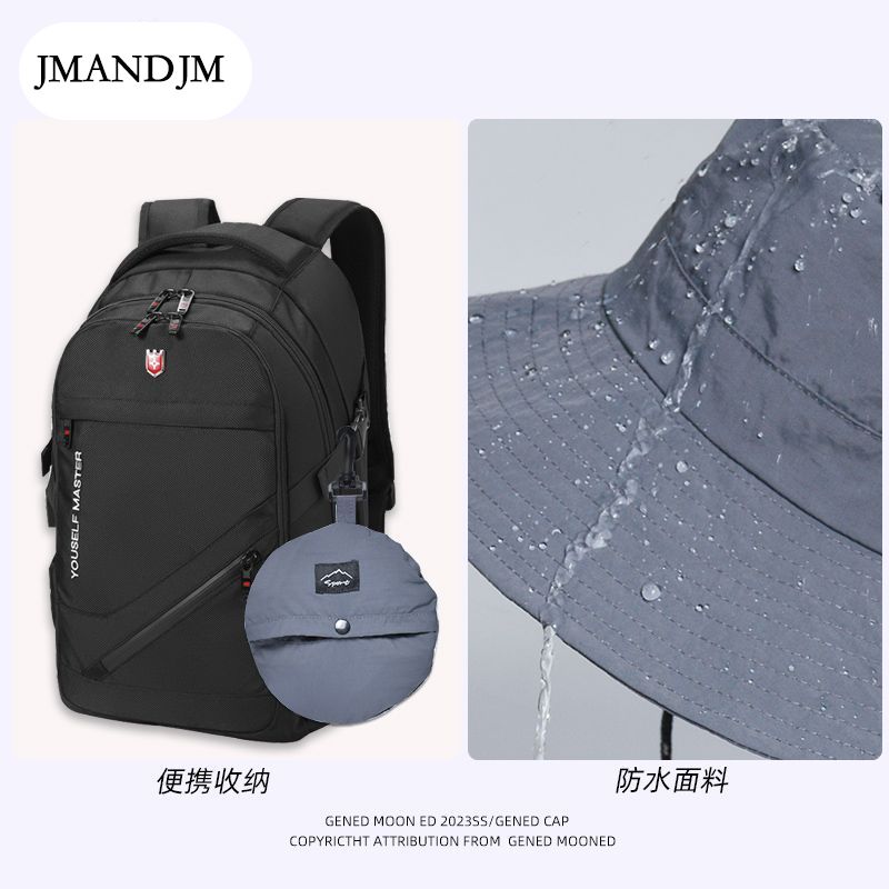 Новая летняя водонепроницаемая шляпа-ведро для мужчин, для рыбалки, альпинизма, складная, для хранения, цветная, солнцезащитная шляпа для детей