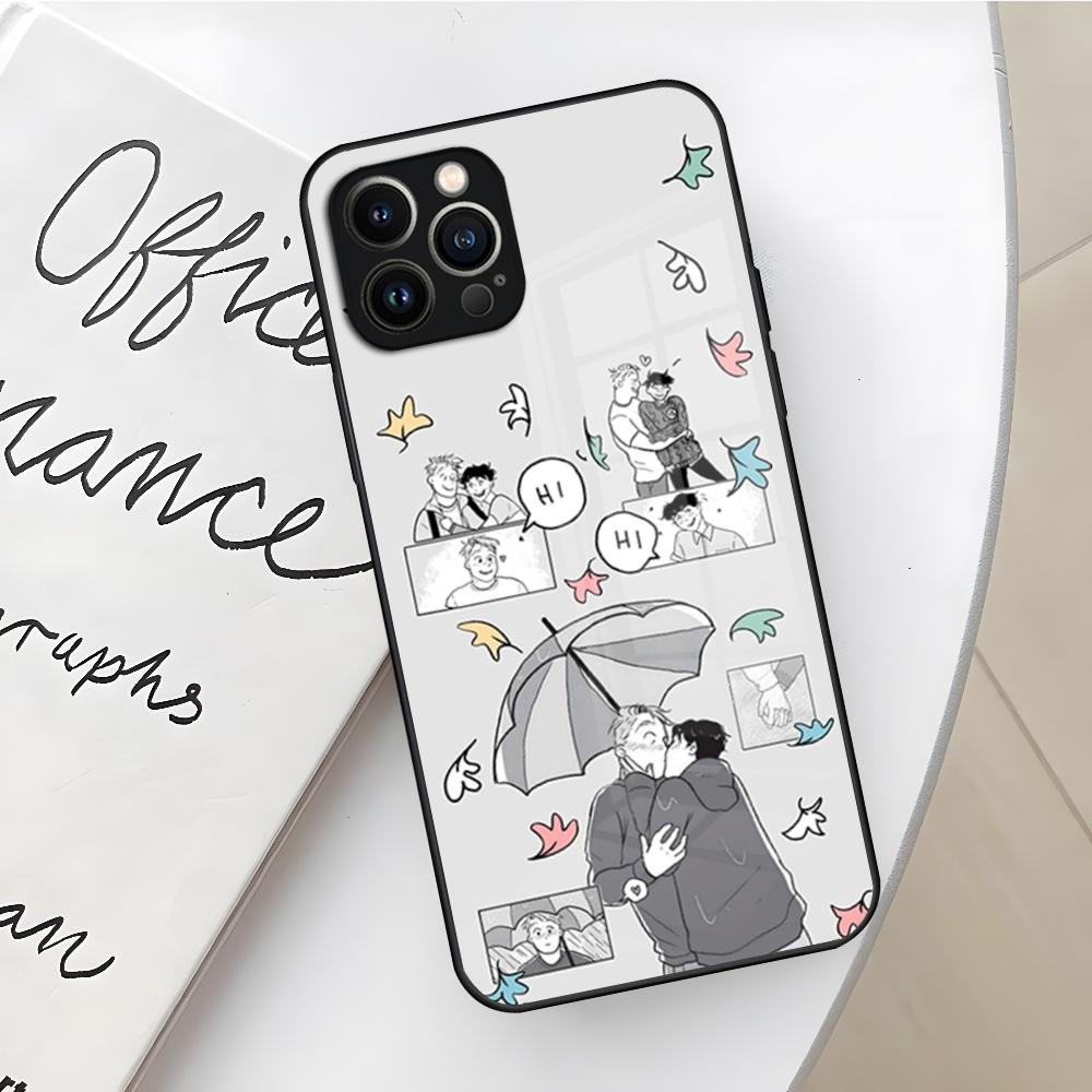 H-HeartstopperSE Phone Case for Iphone 17 16 Air 15 14 12 11 13 Pro Max Mini X Xr Xs Se Puls glass Cover