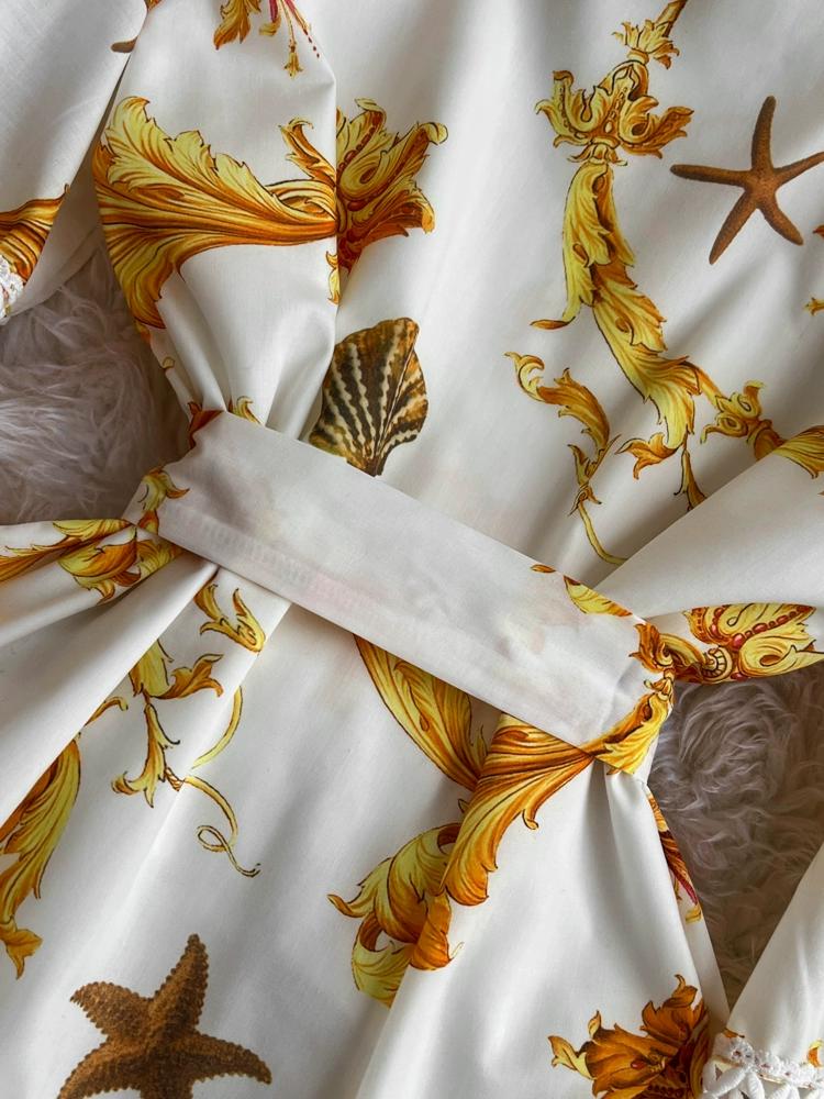 Женское винтажное богемное праздничное длинное платье макси с принтом и рукавом-фонариком, однобортное шикарное платье в стиле бохо