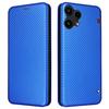 For Nothing Phone (3a) Lite 5G Case Carbon Fiber Texture Drop-Proof PU Leather Phone Cover