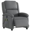 VidaXL Fauteuil de Massage Inclinable Électrique, Chaise de Relaxation avec Dossier et Repose-pied Réglables, Siège de 3204222