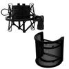 K2 SHOP Noise Reduction Pop Filter Shock Mount Set, Vibration and Noise Prevention, Recording, Narration, Video Uploading, 48-52mm
