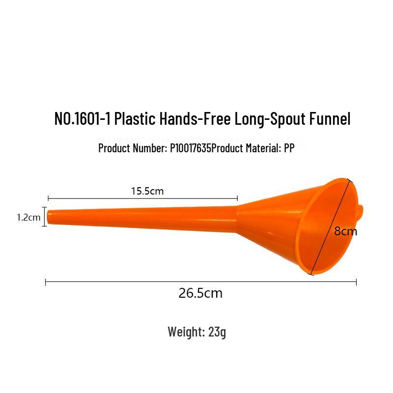 Воронка для топлива и масляных присадок «свободные руки» для автомобилей и мотоциклов с удлиненным пластиковым носиком