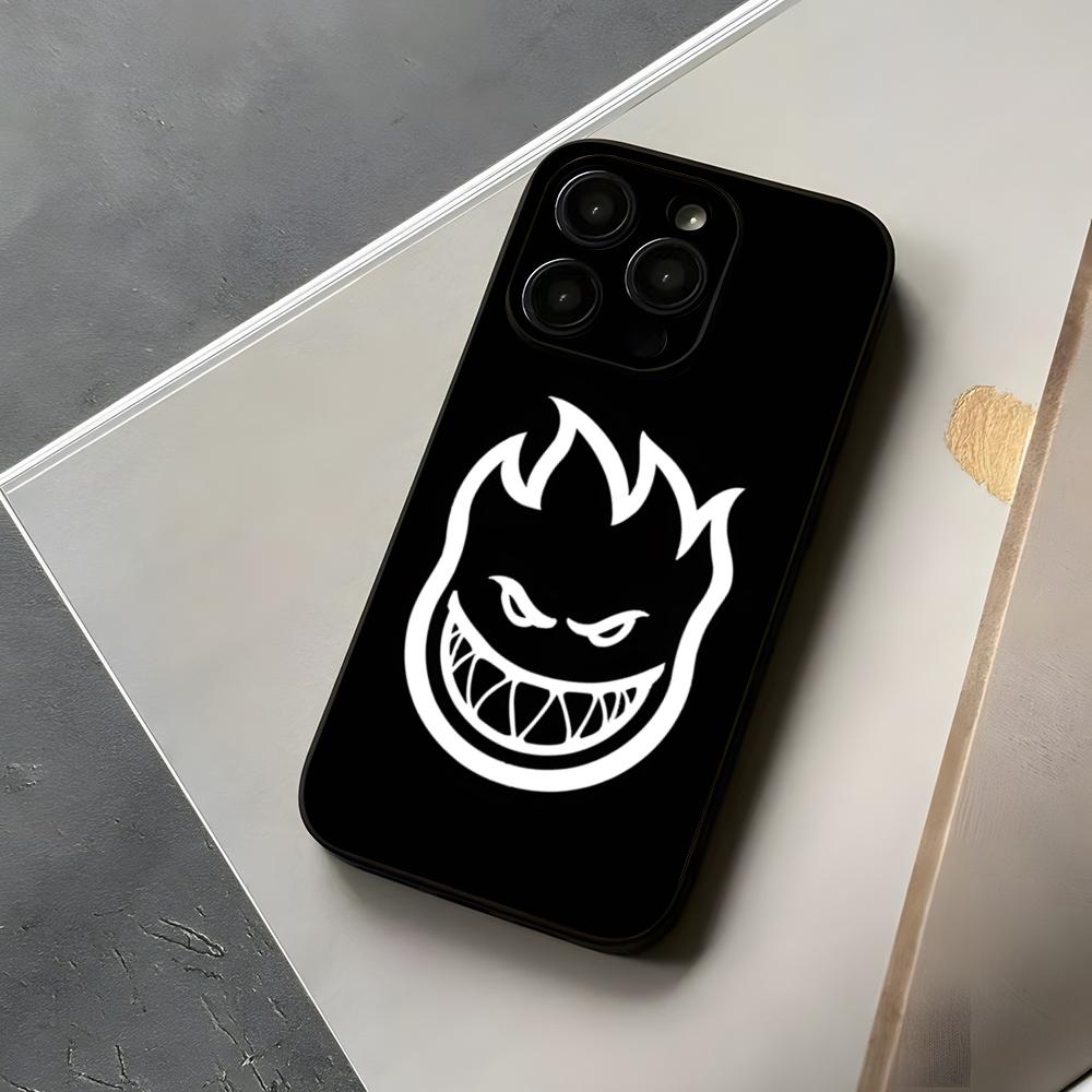 Spit Fires SkateBoards Phone Case For Iphone 15 16 12 Peace 14 Se 2020 2022 Pro Max 11 13 Xr X Xs Plus Funda Shell Cover