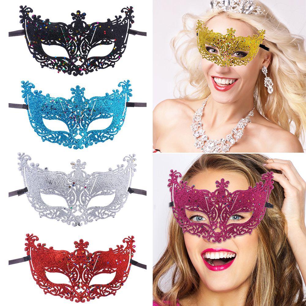 Блестящая Рождественская Вечеринка Хэллоуин Маскарадная Маска Маска для Вечеринки Карнавал