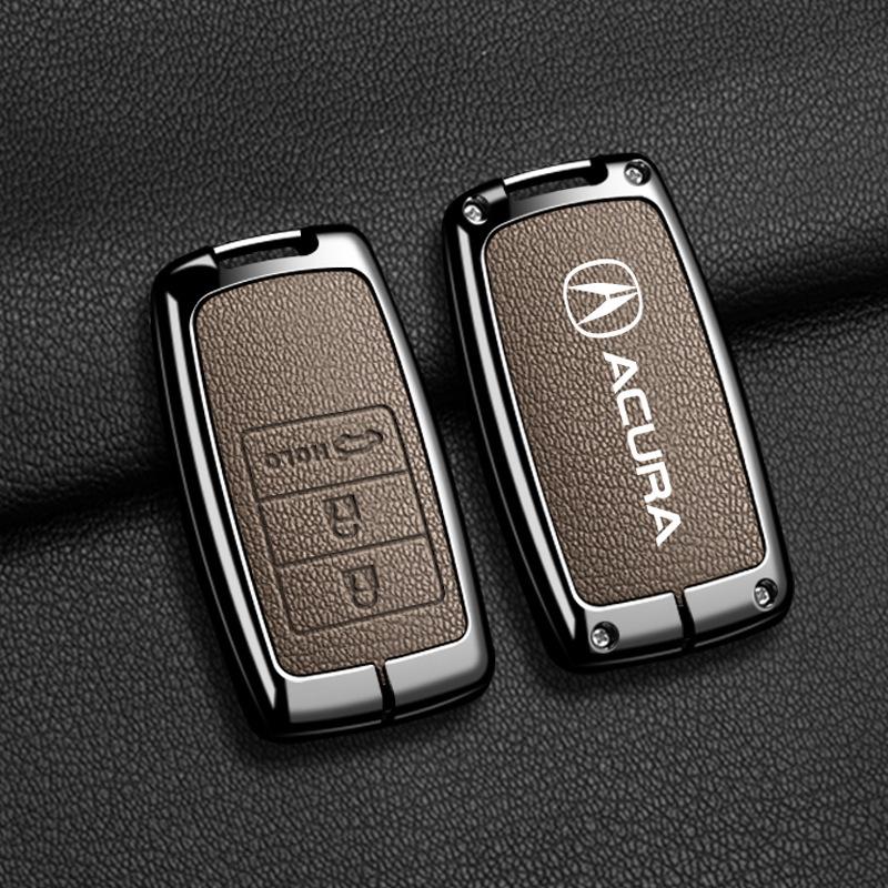 Металлическая ключница GAC Acura для CDX/RDX/MDX/NSX/TL/XL - Персонализированная защита с полным покрытием и пряжкой высокого класса