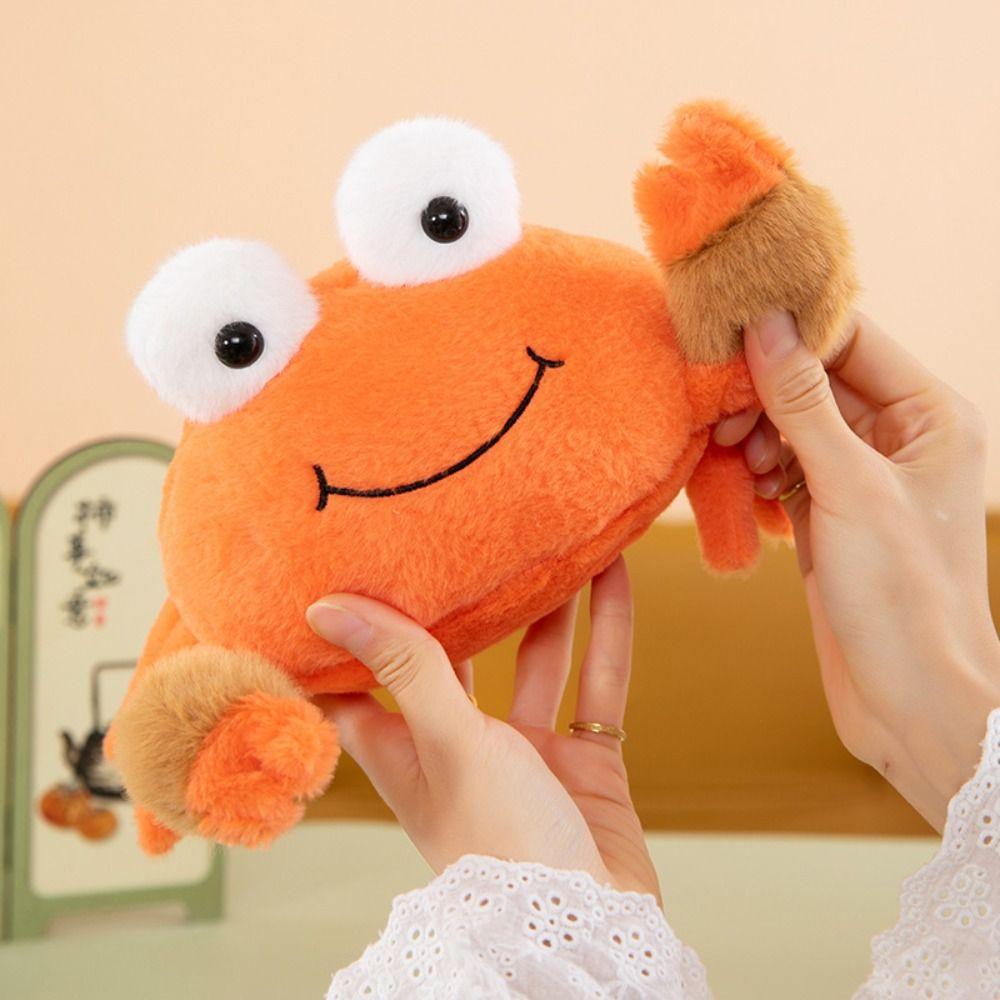 PP Cotton Animal Crab Dolls Soft Sea Crab Plush Dolls Crab Plush Toys  Children's Christmas Gift