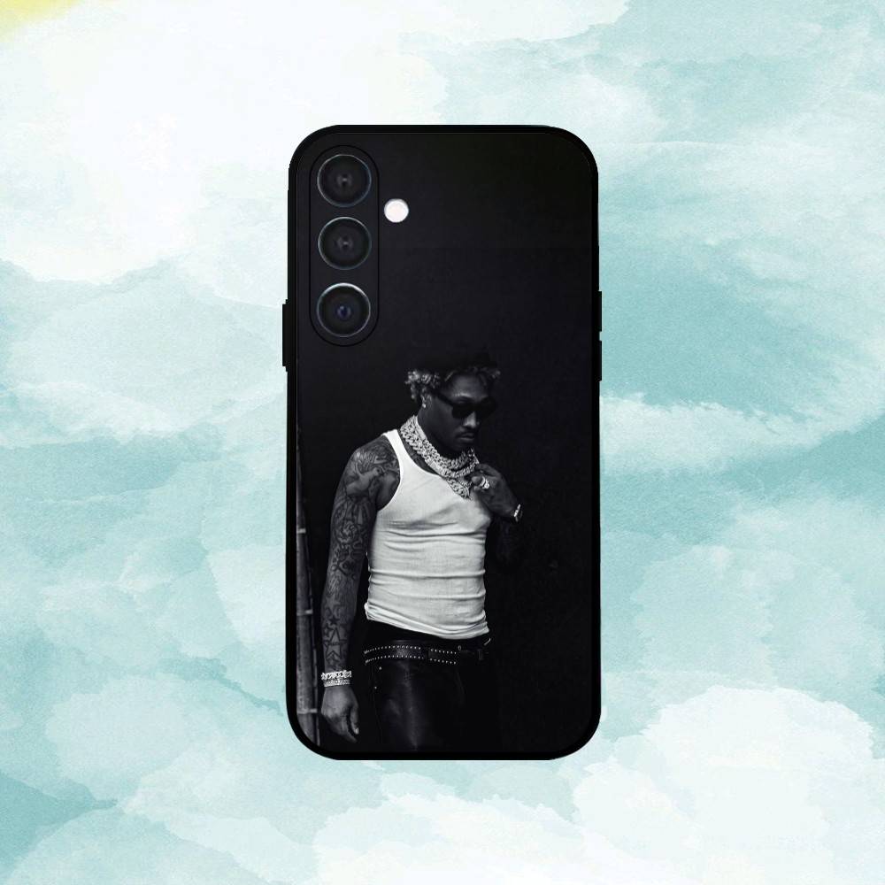 Cool F-Future Rapper Phone Case For Samsung A73,72,71,A52,51,40,41,A22,A32,31,A13, Soft Black Shell