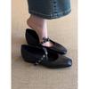 Super Soft Lambskin French Single Shoes Women's New Ballet Flats Leather Shallow Mouth Versatile Skirt Mary Jane Shoes