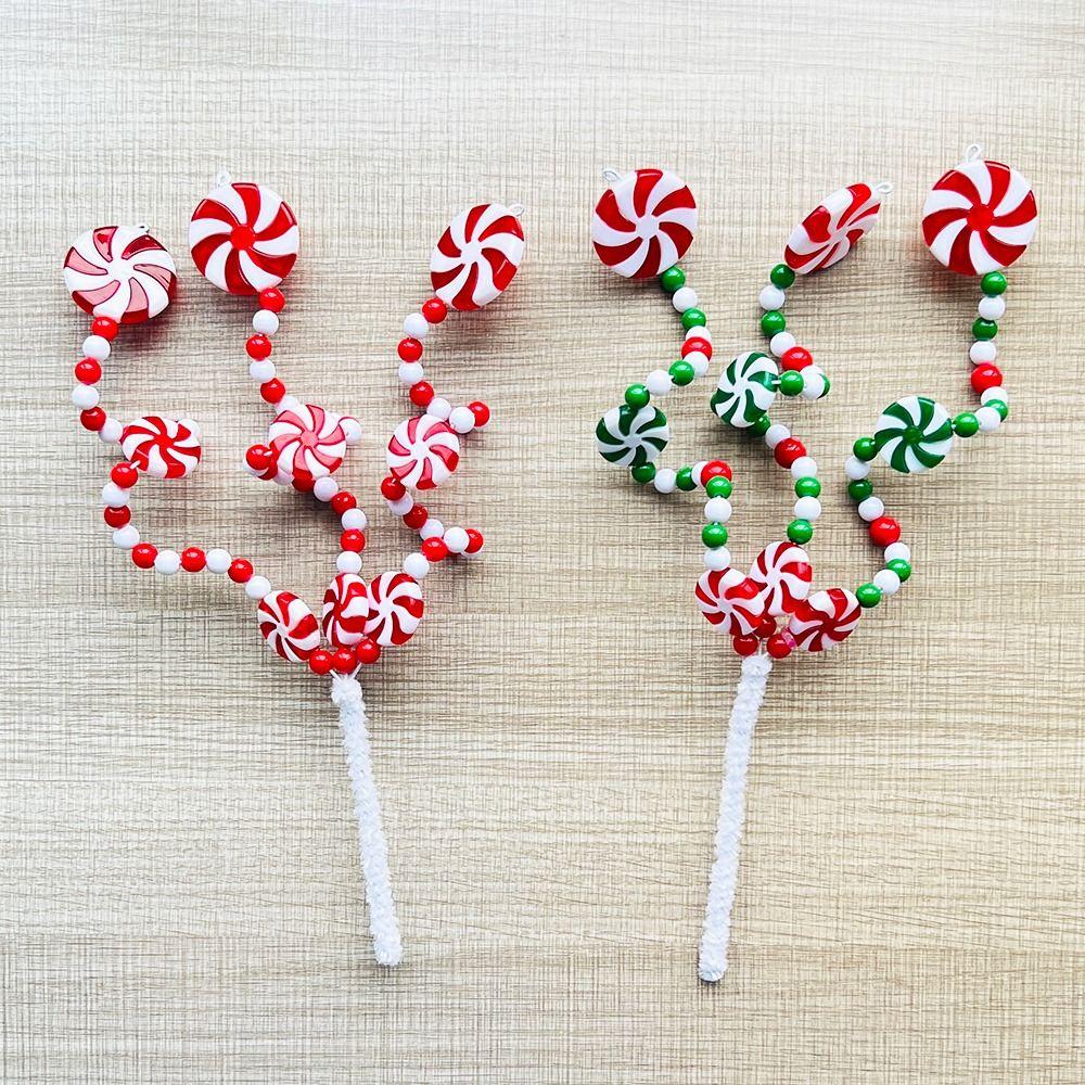 Wedding Bouquet Christmas Candy Cane Bifurcation Lollipop Christmas Tree Decor Home Decor